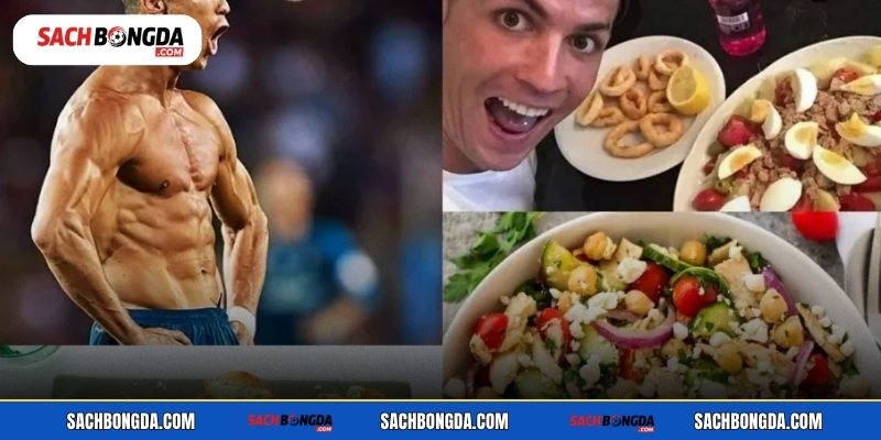 Chế độ ăn của Ronaldo ưu tiên chia nhỏ bữa