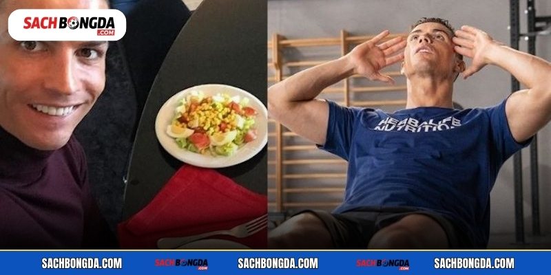 CR7 luôn nói không với đường và nước ngọt
