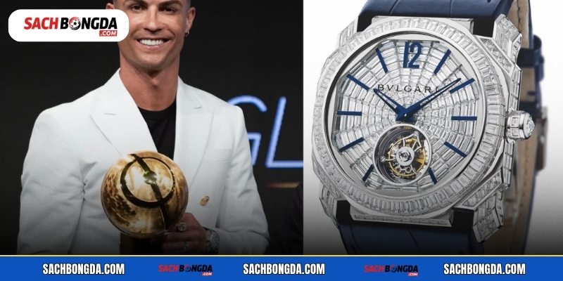 Đồng hồ Ronaldo đeo có  giá trị gây sốc