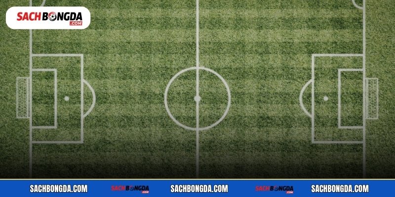 Thông số bán kính vòng tròn trung tâm sân bóng đá