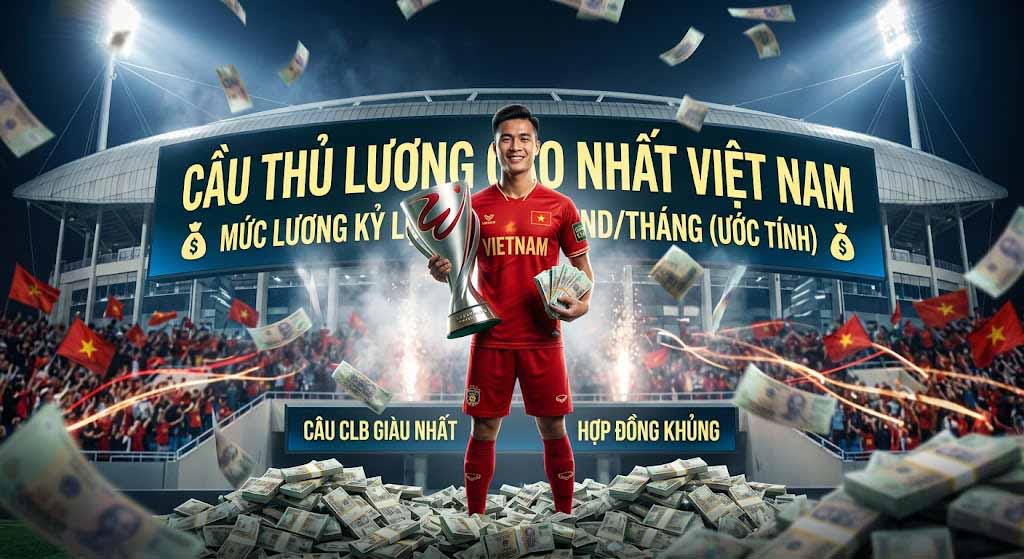 Ai là cầu thủ lương cao nhất Việt Nam hiện nay?